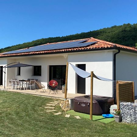 Villa Jacuzzi, Terrain De Petanque Et Aire De Jeux Vue Sur Les Pyrenees Seilhan Eksteriør bilde