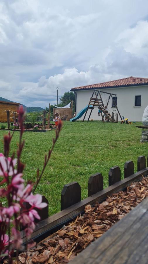 Villa Jacuzzi, Terrain De Petanque Et Aire De Jeux Vue Sur Les Pyrenees Seilhan Eksteriør bilde